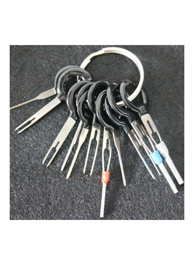 Generic 11Pcs/Set Terminal Removal Tools Car Electrical Wiring Crimp Connector Pin Extractor Kit  - Image 4