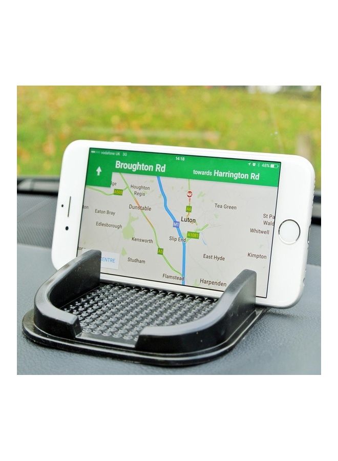 Generic Car Mobile Phone Holder Non Slip Dashboard Mat Anti Skid Grip Mount - Black  - Image 5