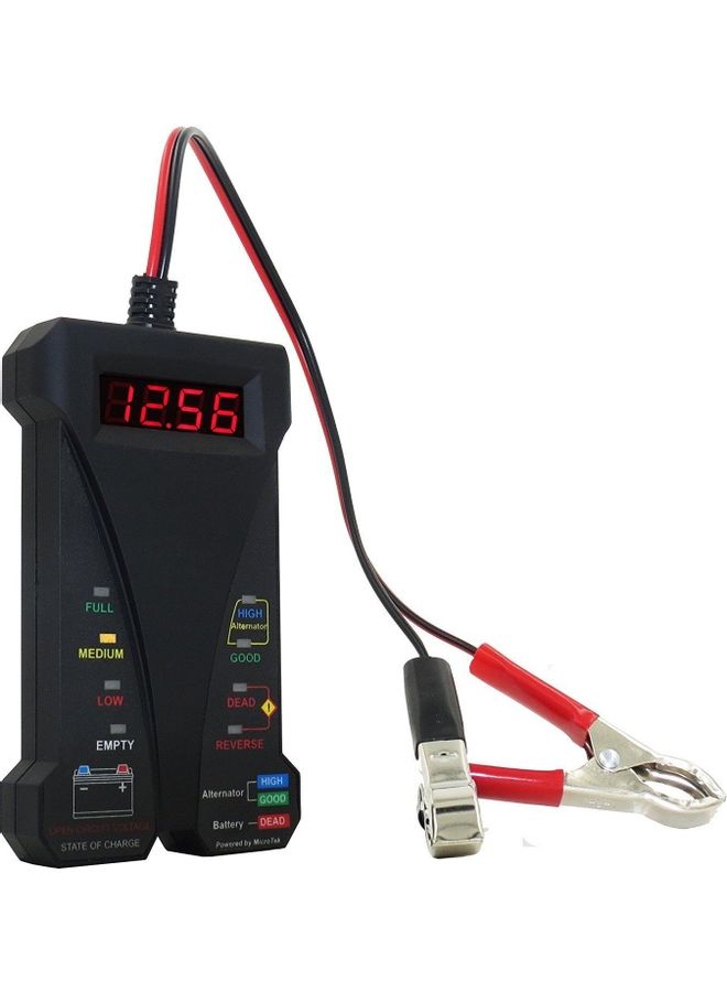 Generic 12V LCD Display Digital Battery Tester Voltmeter and Charging System Analyzer  - Image 2
