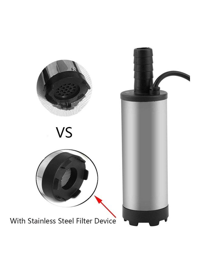 Generic DC 12V Electric Submersible Pump Stainless Steel Submersible Pump for Water Diesel Oil Voltage:12V  - Image 5