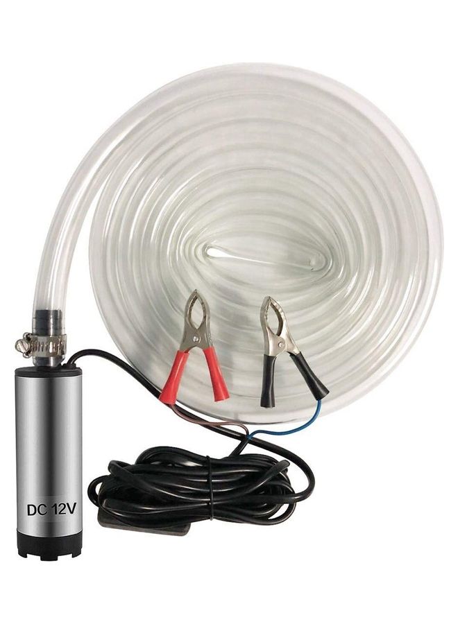 Generic DC 12V Electric Submersible Pump Stainless Steel Submersible Pump for Water Diesel Oil Voltage:12V  - Image 1