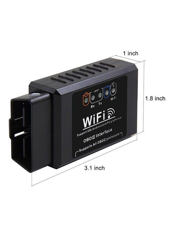 ELM327 V1.5 OBD2 WIFI  Car Diagnostic Scanner Auto Code Reader Scanner - Image 5