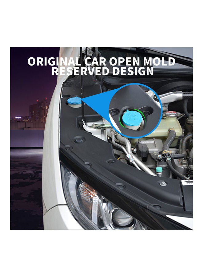 Generic - 1Pair For Honda for Civic 2016-2018 10th Gen Engine Bay Side Panel Covers  Models:AP4431 - Image 1