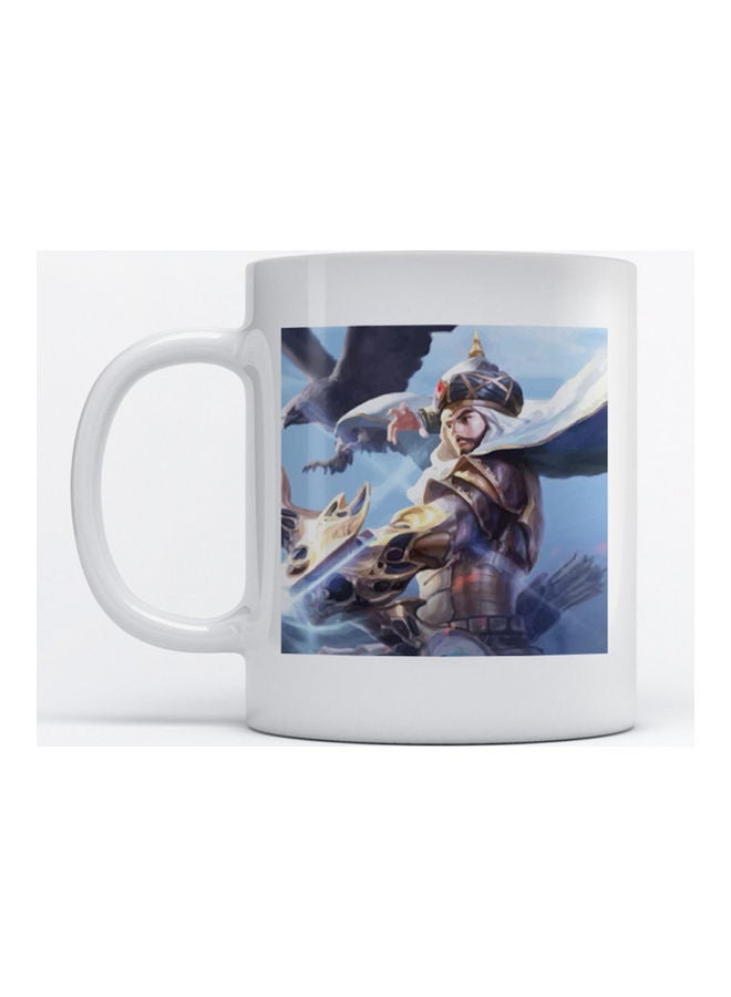 Atiq Mug The Great Knight for Coffee and Tea White