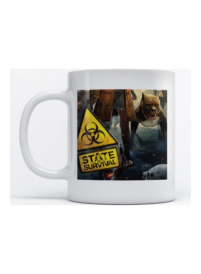 Atiq Mug State of survival for Coffee and Tea White