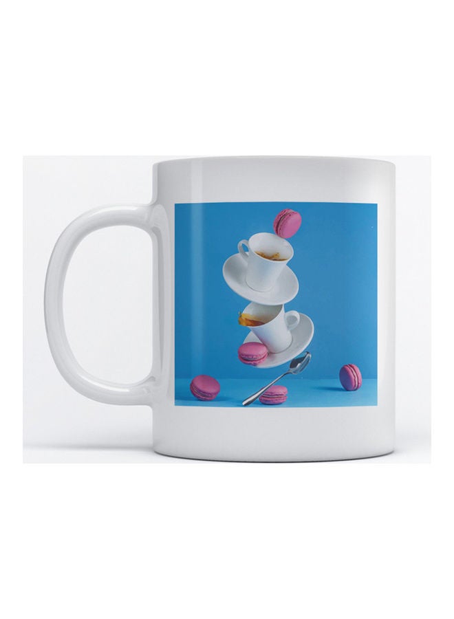Atiq Mug Coffee Lovers for Coffee and Tea White