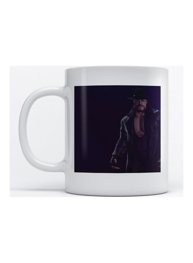 مج للقهوة والشاي بصورة من فيلم The Undertaker أبيض