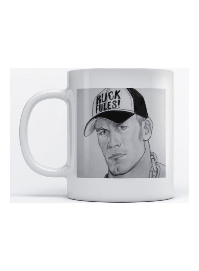 Mug John Cena for Coffee and Tea White 350ml
