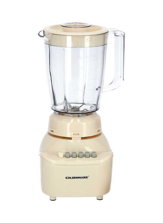 أولسنمارك خلاط 3 في 1 متعدد الوظائف 1.5 لتر 350 وات 1.5 L 350 W OMSB2402N بيج  - Image 2