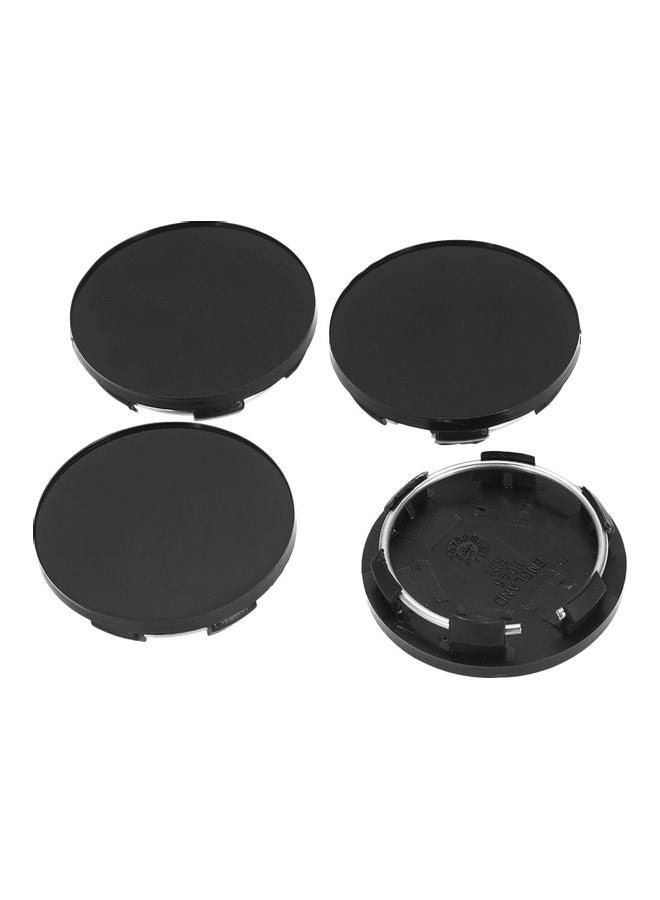 Generic 4pcs Car Hub Caps 50mm Car Hub Trim Cover Decorative Cover of Wheel  - Image 1