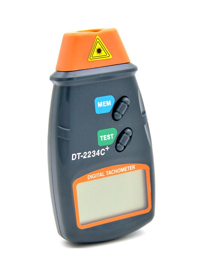 Generic - DT2234 C+ Digital Tachometer RPM Meter Non-Contact 2.5RPM-99999RPM LCD Display Speed Meter Tester - Image 1