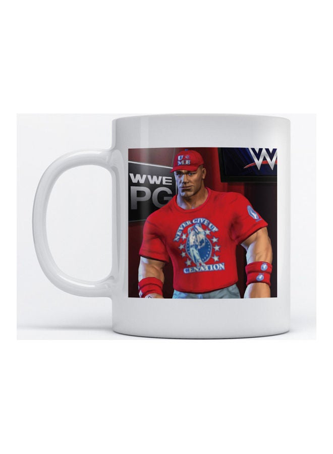 Mug John Cena for Coffee and Tea White 350ml