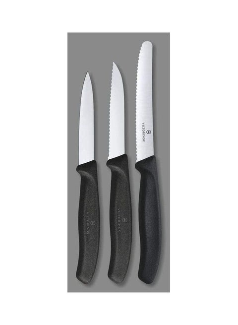 3-Piece Swiss Classic Paring Knife Set