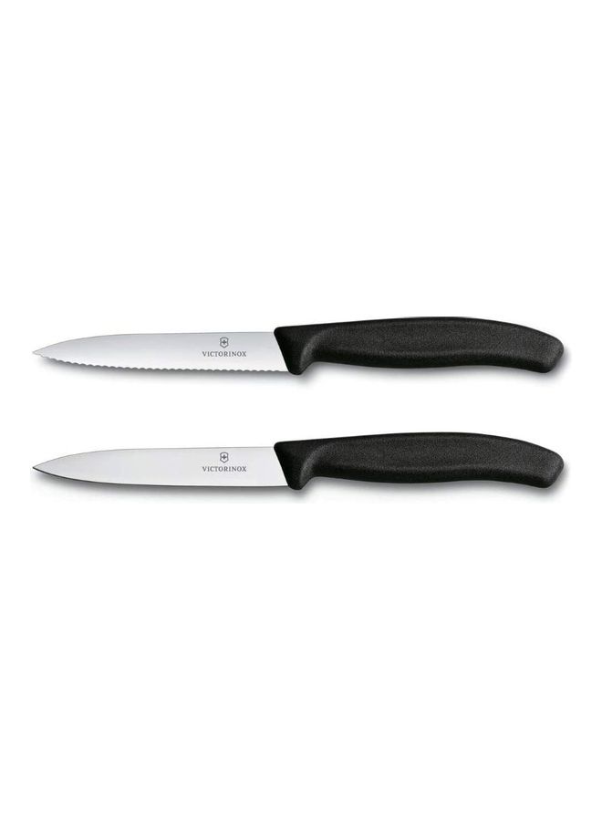 Victorinox 2-Piece Swiss Classic Paring Knife Set Black  - Image 3