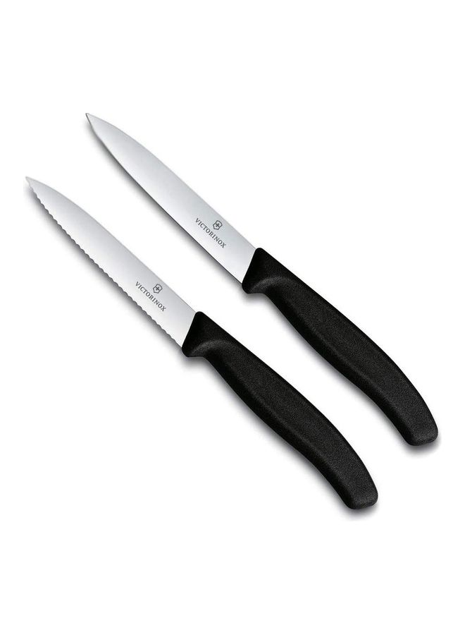 Victorinox 2-Piece Swiss Classic Paring Knife Set Black  - Image 2