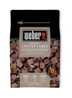 48-Piece Lighter Cubes Natural