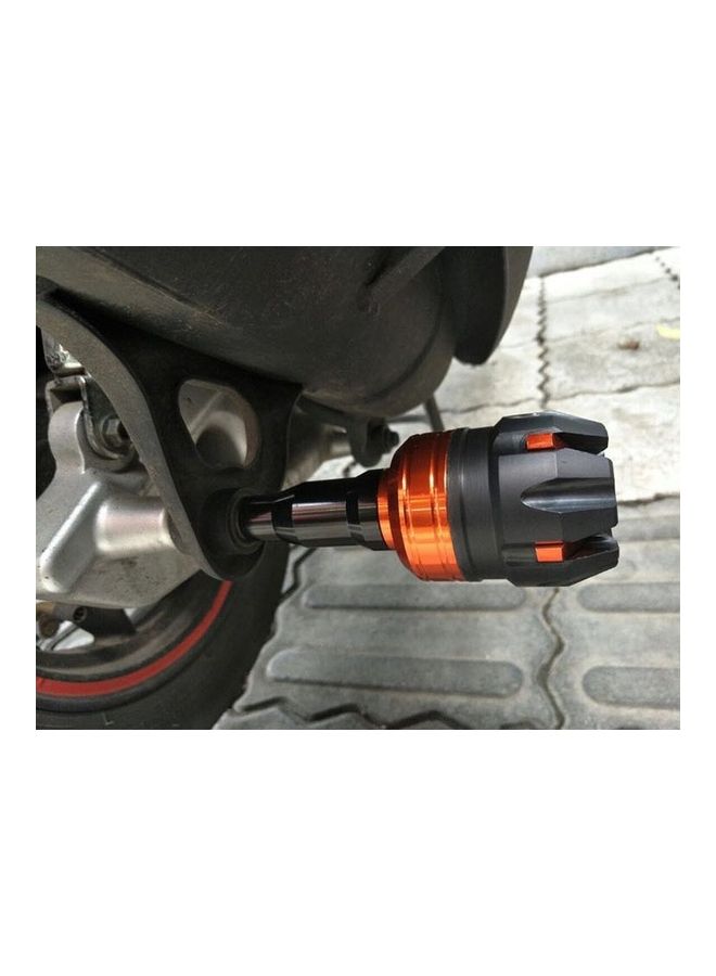 Generic 1Pcs CNC Aluminium Alloy Universal Falling Protectors Motorcycle Frame Slider Anti Crash Protection (M10 Screw)  - Image 3