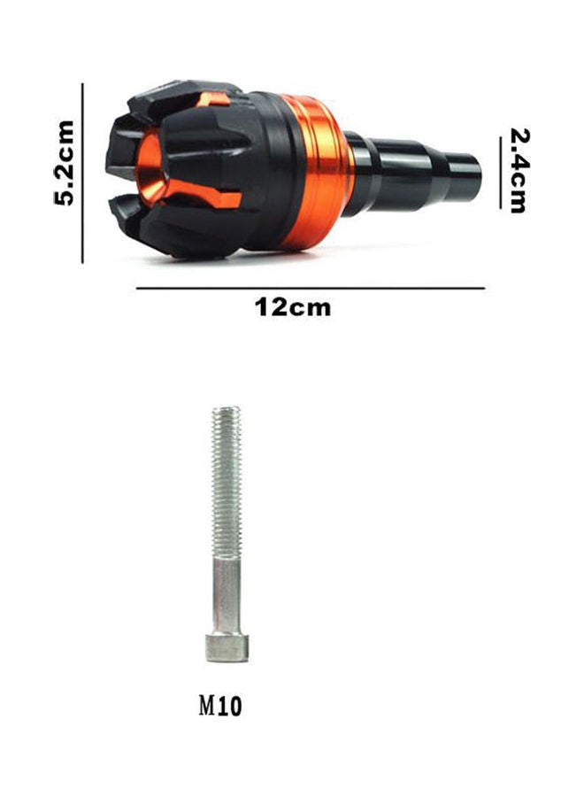 Generic 1Pcs CNC Aluminium Alloy Universal Falling Protectors Motorcycle Frame Slider Anti Crash Protection (M10 Screw)  - Image 4