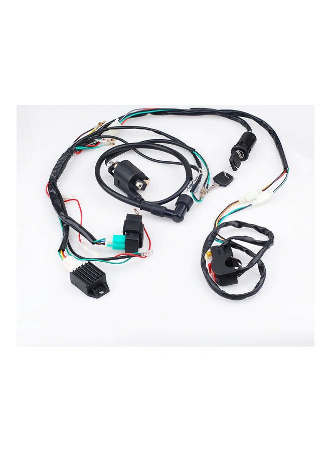 Generic For 50 70 90 110CC ATV Quad Gokart Full Electrics Wire Harness Coil CDI Wiring Set  - Image 4