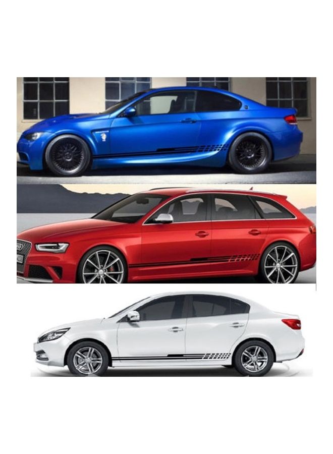 Generic Delicate Decals Racing Car Stickers Car Side Styling Sticker Universal Application  - Image 2