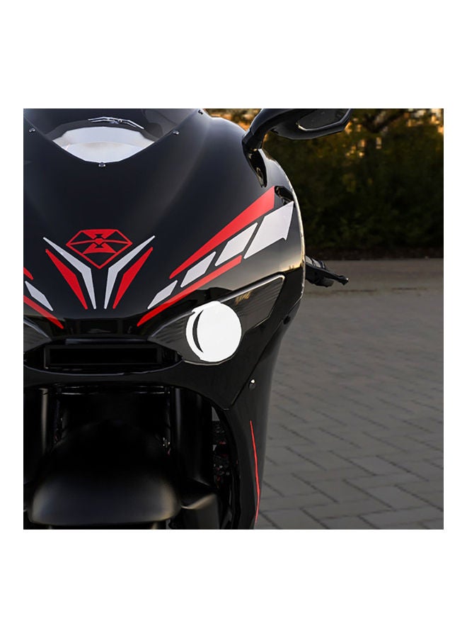 Generic Reflective Cool 3D Motorcycle Sticker Fuel Oil Tank Waterproof Decal Universal for Yamaha etc  Style:Luminous  - Image 3