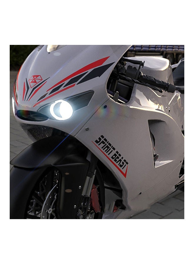 Generic Reflective Cool 3D Motorcycle Sticker Fuel Oil Tank Waterproof Decal Universal for Yamaha etc  Style:Luminous  - Image 5