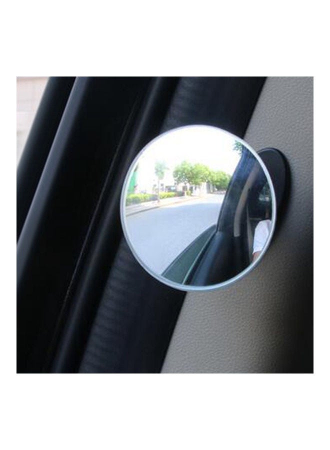 Generic HD 360 Degree Wide Angle Adjustable Car Rear View Convex Mirror Auto Rearview Mirror Vehicle Blind Spot Rimless Mirrors  - Image 2
