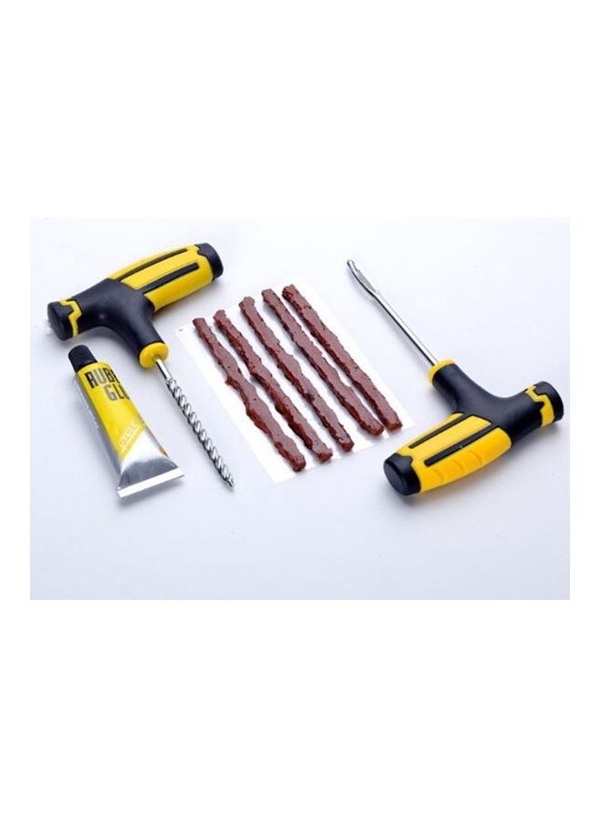Generic Professional Car Tire Repair Kit Auto Bike Motor Tubeless Tire Tyre Puncture Plug Drill Bit Repair Tool  - Image 1