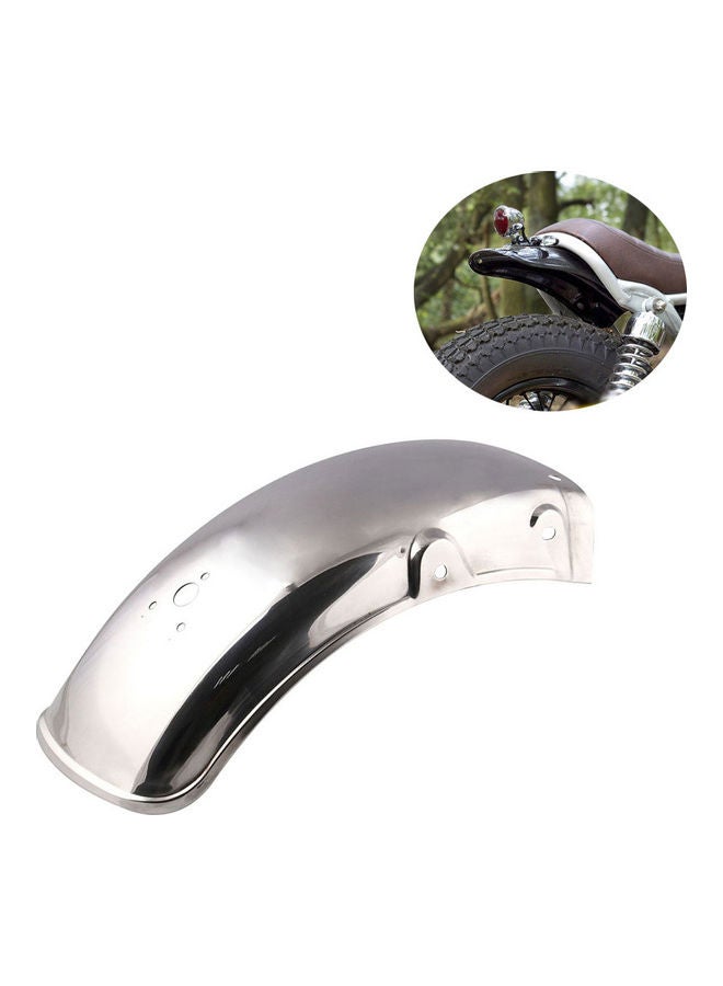 Generic Stainless Steel Motorcycle Rear Fender Flares Mud Flaps Mudguard Splash Guard for Suzuki  - Image 1