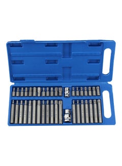 Generic 40pcs Torx Star Spline Hex Allen Key Socket Bit Set 3/8 & 1/2 Drive Long Deep  - Image 1