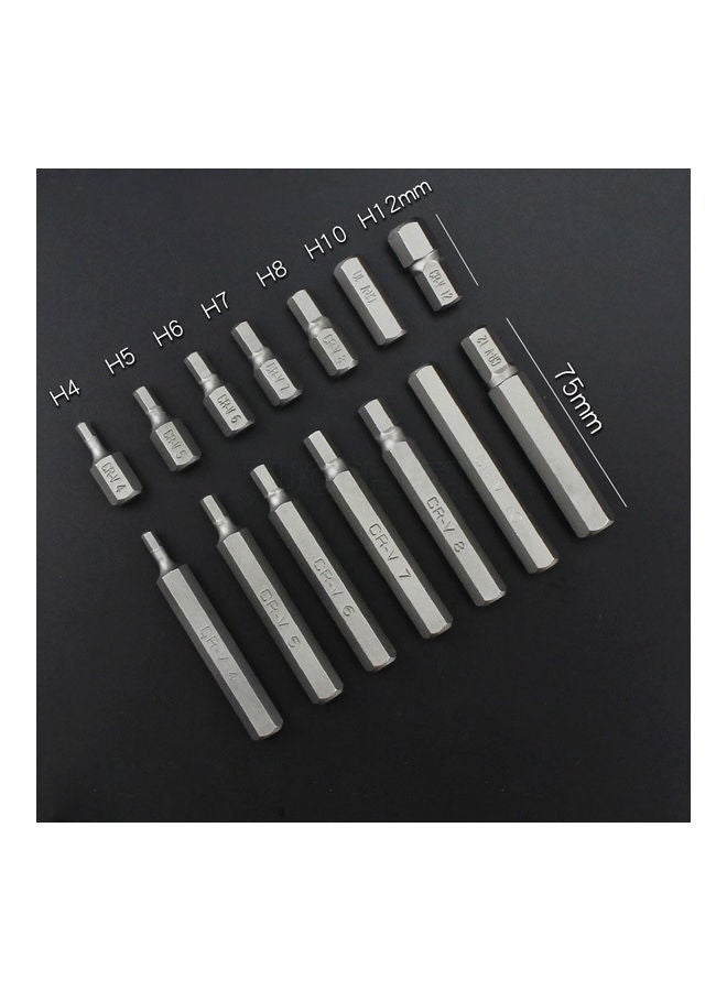 40pcs Torx Star Spline Hex Allen Key Socket Bit Set 3/8 & 1/2 Drive Long Deep
