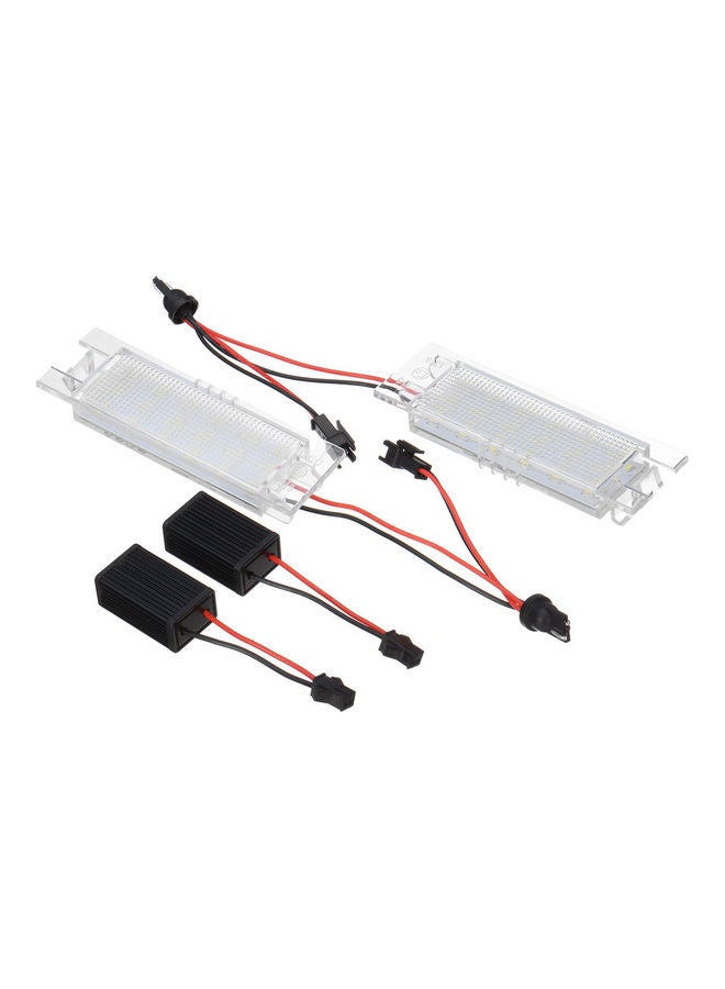 Generic For Alfa Romeo 147 156 159 166 Giulietta Mito GT Spider MiTo Led License Lights  - Image 2