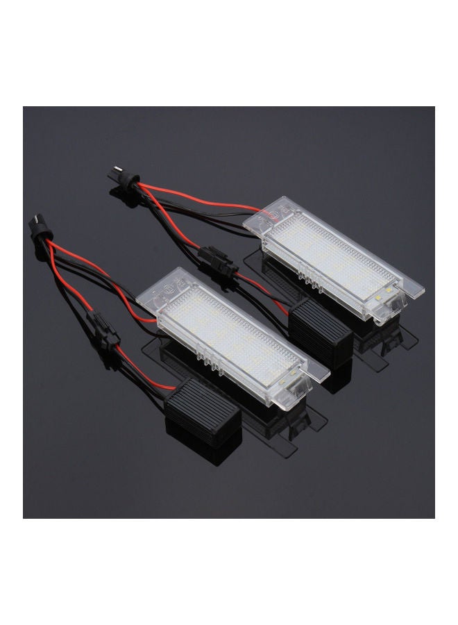 Generic For Alfa Romeo 147 156 159 166 Giulietta Mito GT Spider MiTo Led License Lights  - Image 3