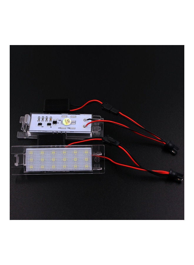 Generic For Alfa Romeo 147 156 159 166 Giulietta Mito GT Spider MiTo Led License Lights  - Image 4