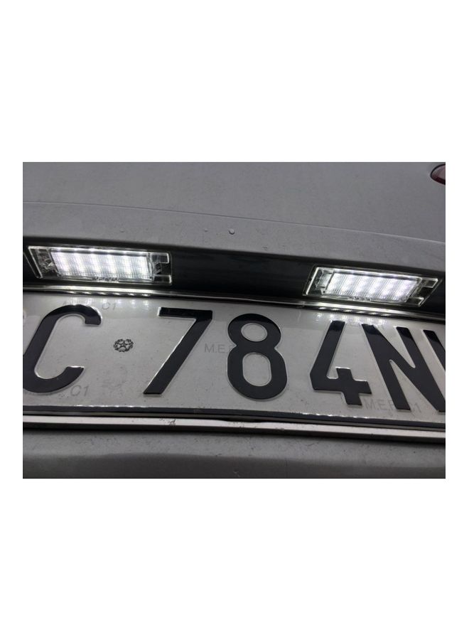 Generic For Alfa Romeo 147 156 159 166 Giulietta Mito GT Spider MiTo Led License Lights  - Image 5