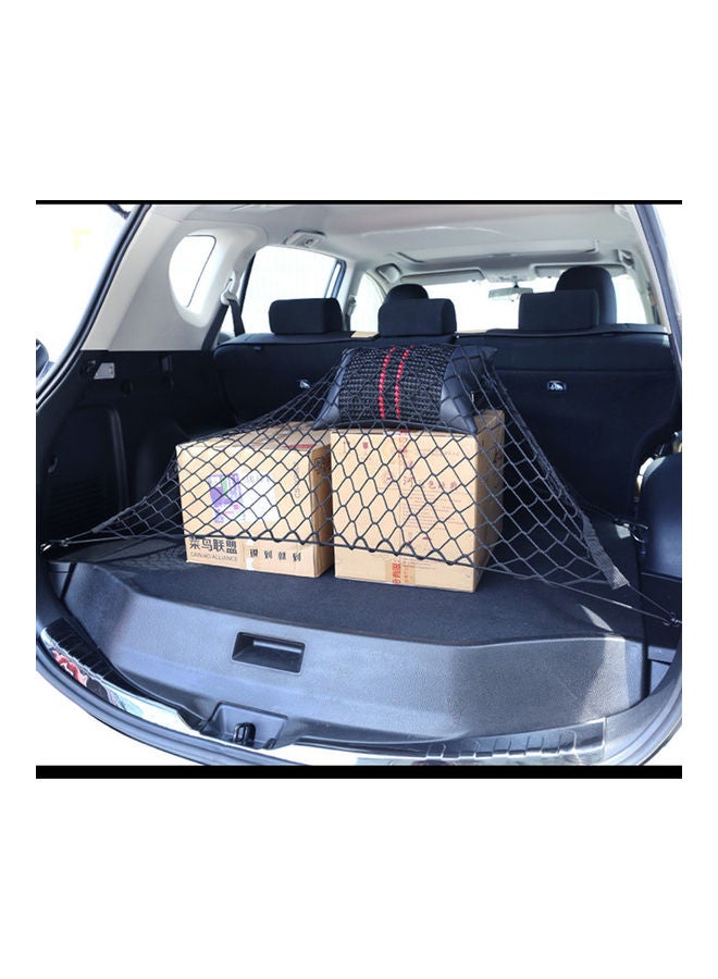 Generic 120x70cm Strong Elastic Nylon Cargo Luggage Storage Organizer Mesh Net with Hooks for Car Van Pickup SUV MPV  - Image 2