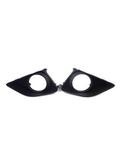Front Left Or Right Or Pair Fog Light Bumper Cover of Lamp Grille Frame for Toyota Corolla 2007-2010 81482 -02070 81481-02080