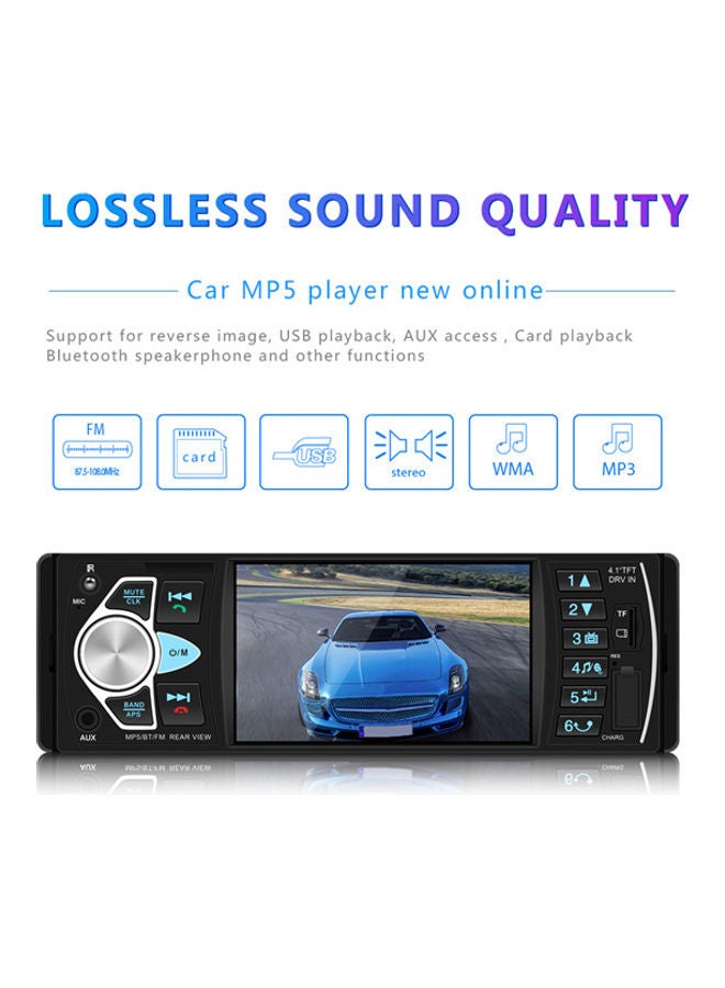 Generic - 4.1 inch HD Car MP5 Bluetooth Hands-free Vehicle MP5 Player Card Radio 4022D with Rear Camera - Image 1