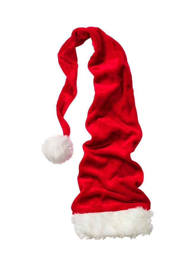 CHRISTMAS MAGIC Long Santa Hat Red 