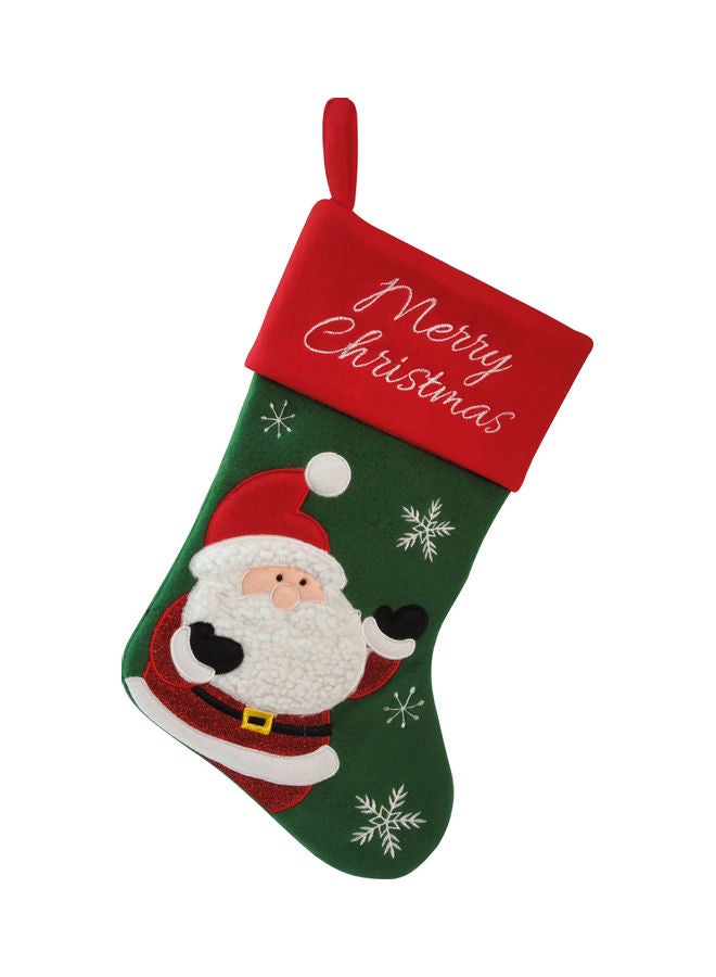 جورب طويل بنمط سانتا 45سم