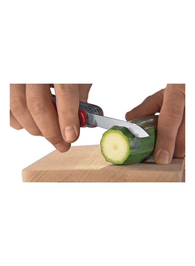 Victorinox - Swiss Army Knife Recruit Red With 10 Functions - Image 1