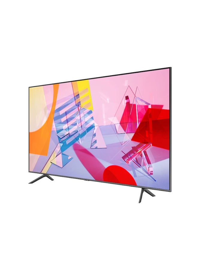 50-Inch 4K Smart QLED TV With 2CH Wireless Soundbar - Bundle Pack QA50Q60T + HW-N300 Black