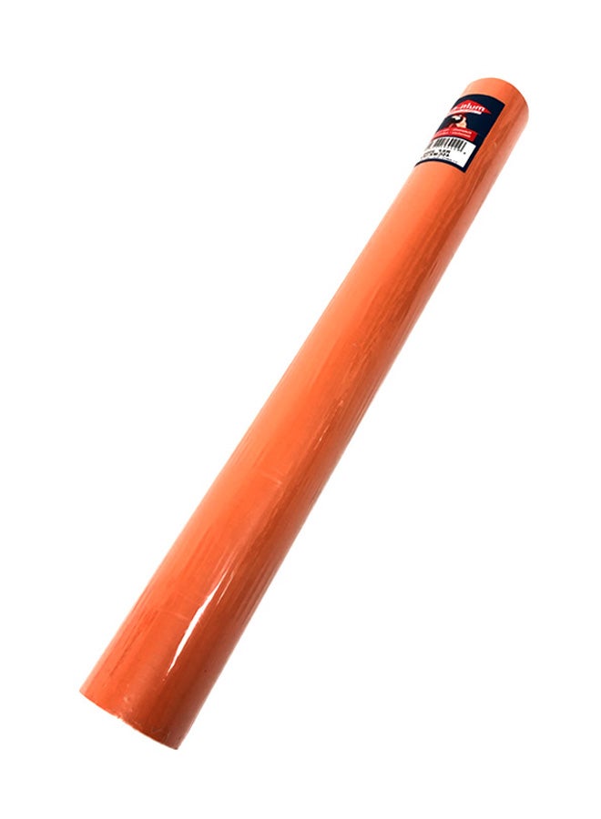 Plain Adhesive Bookcover Orange - Image 1
