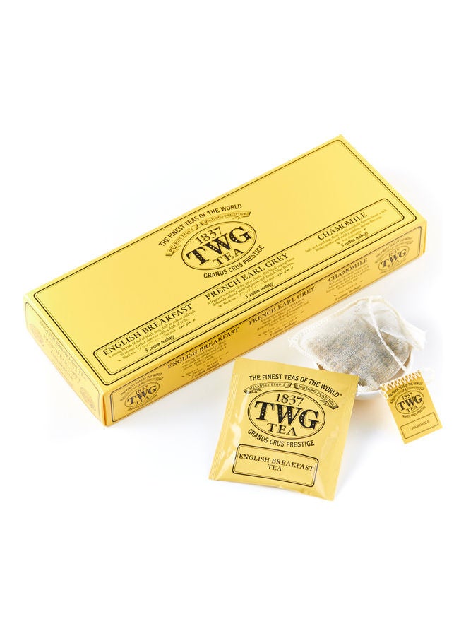 TWG Tea - Classic Selection 15 Cotton Teabags 37.5grams - Image 1