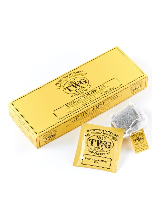 TWG Tea - Eternal Summer 15 Cotton Teabags 37.5grams - Image 1