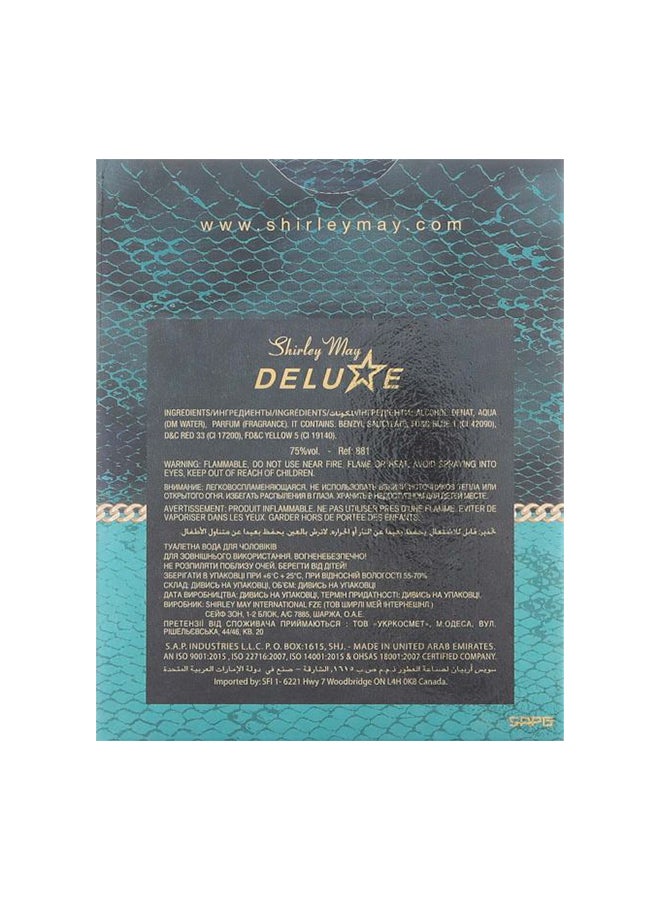 Shirley May - Deluxe Tempo 881 Eau De Toilette 100ml - Image 1
