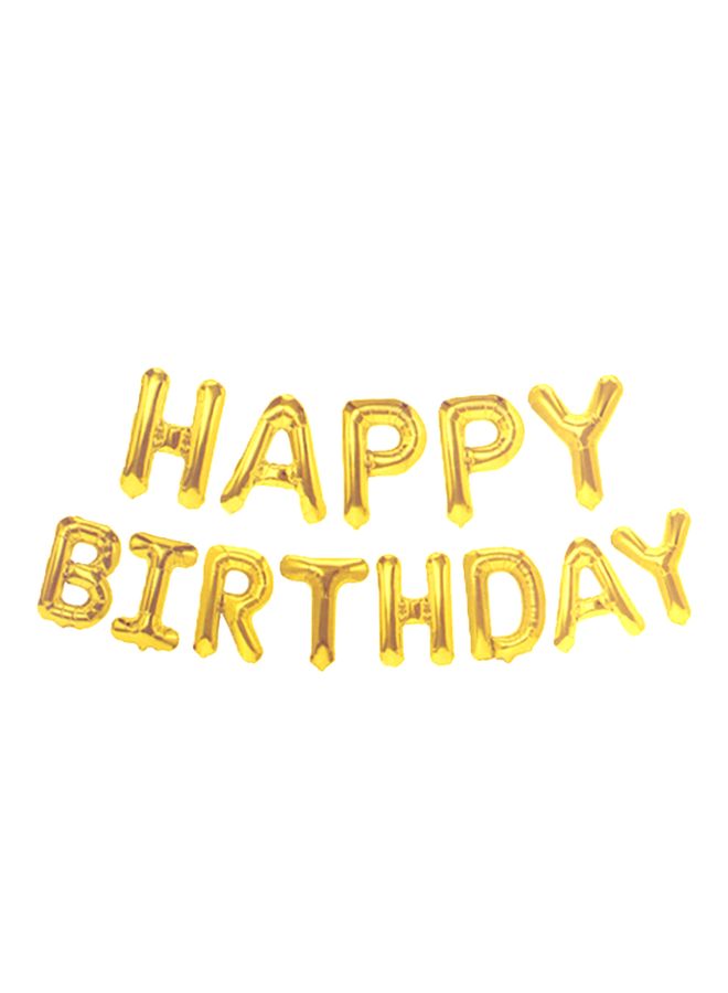 Beauenty Happy Birthday Aluminum Foil Balloon Set - Image 2