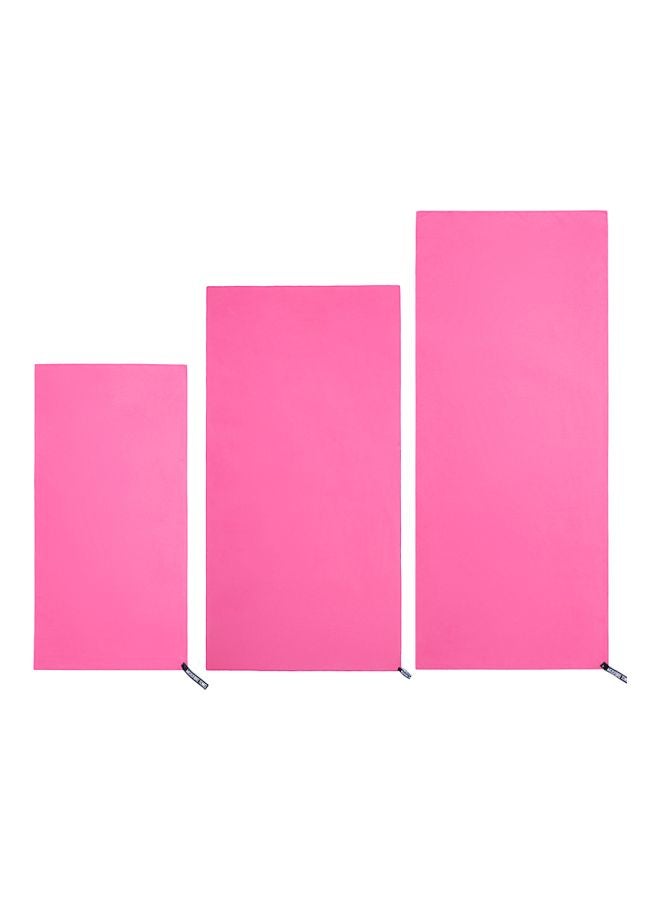 Generic 3-Piece Microfiber Sports Towels With Storage Bag - Image 1