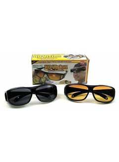 2-Piece HD Vision Day and Night Glasses Set