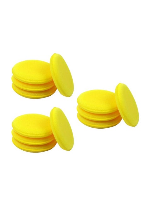 12-Piece Waxing Polish Sponge